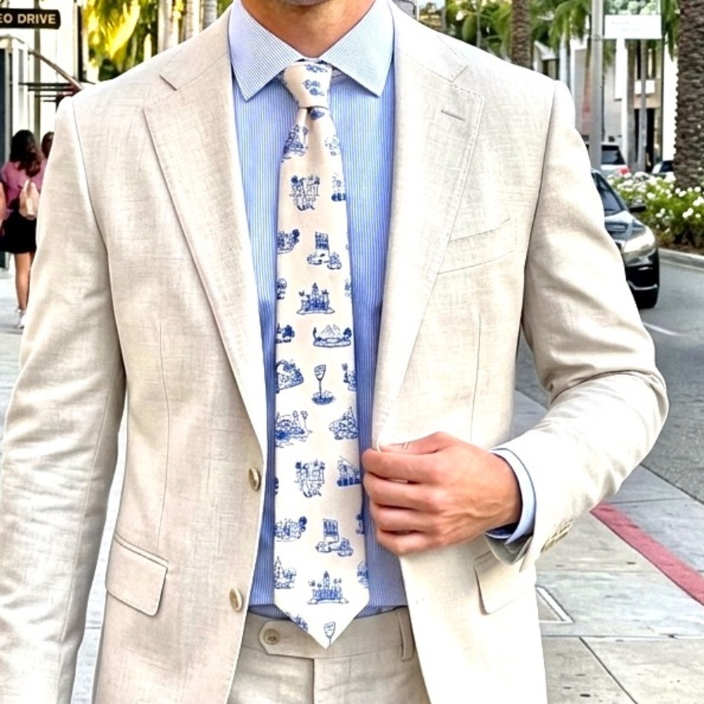 NWOT Custom Beverly Hills Tie